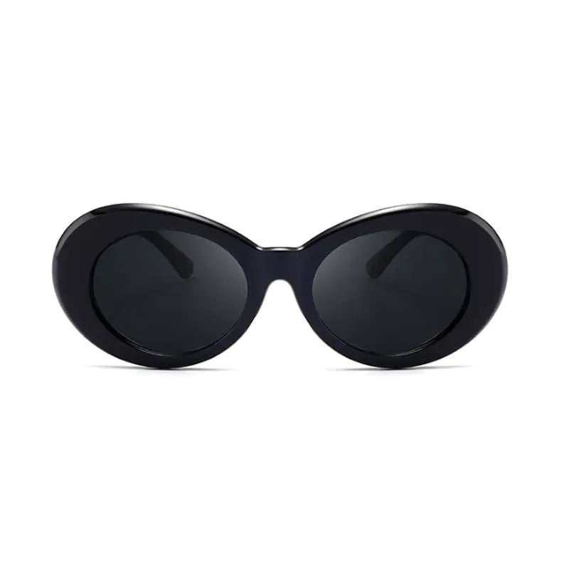 Punk Trendy Oval Sunglasses