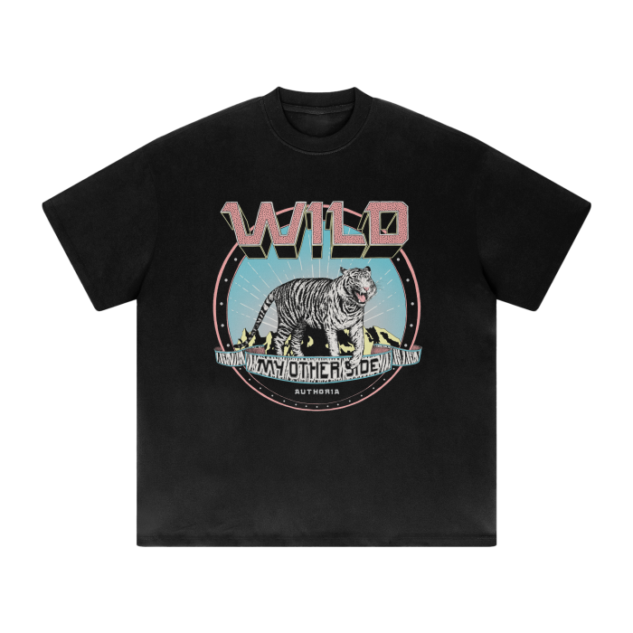 Wild Side Heavyweight Drop Shoulder Tee