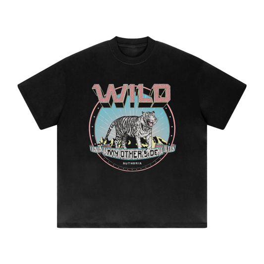 Wild Side Heavyweight Drop Shoulder Tee