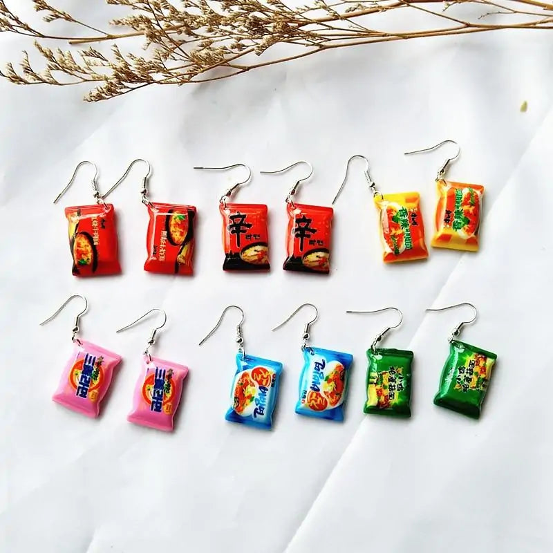 Ramen Earrings