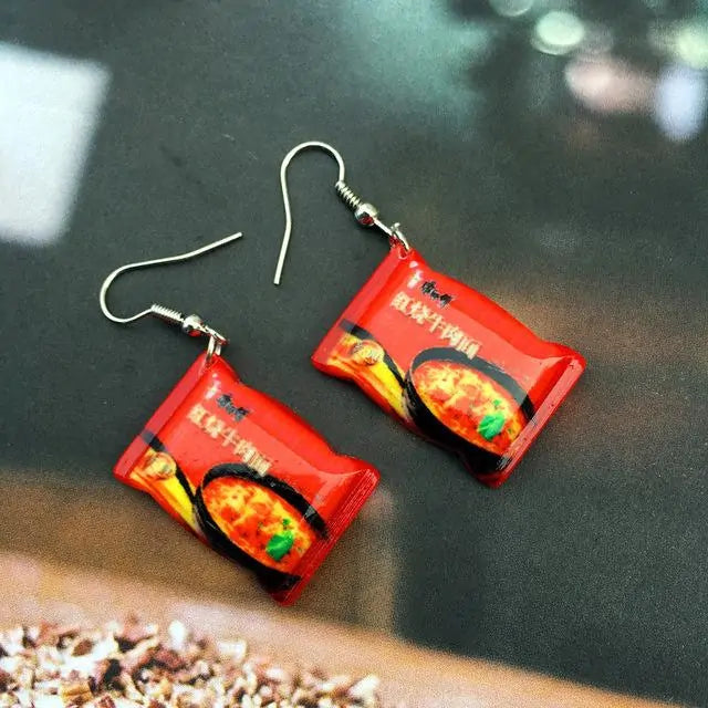 Ramen Earrings