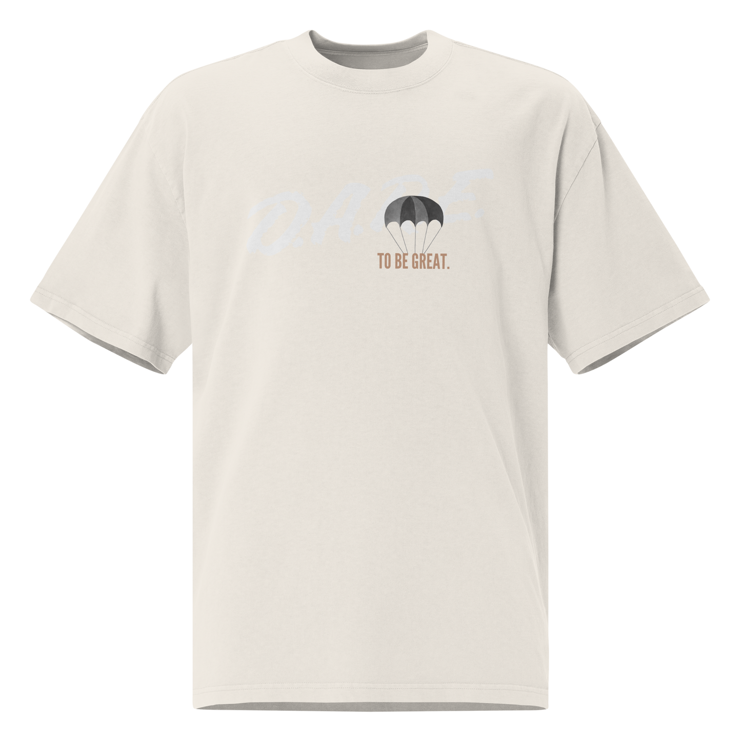 Oversized Dare To Be Great Tee by Learn By Living